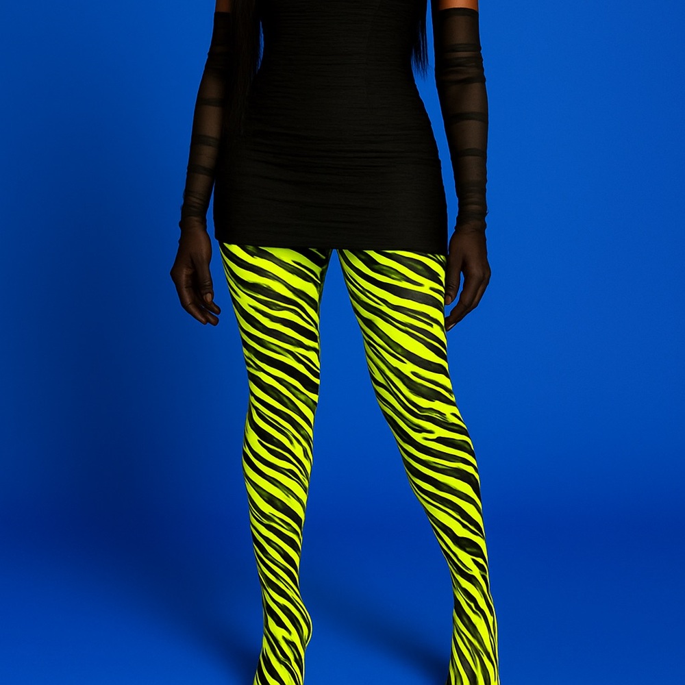 Hosiery Vibes Zebra 🦓 printed Stockings